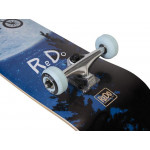 Drevený skateboard do 100 kg – modrý